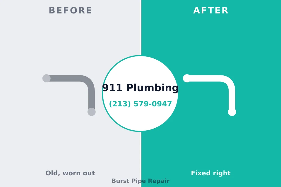 Before and after: plumbing company Stafford, OR